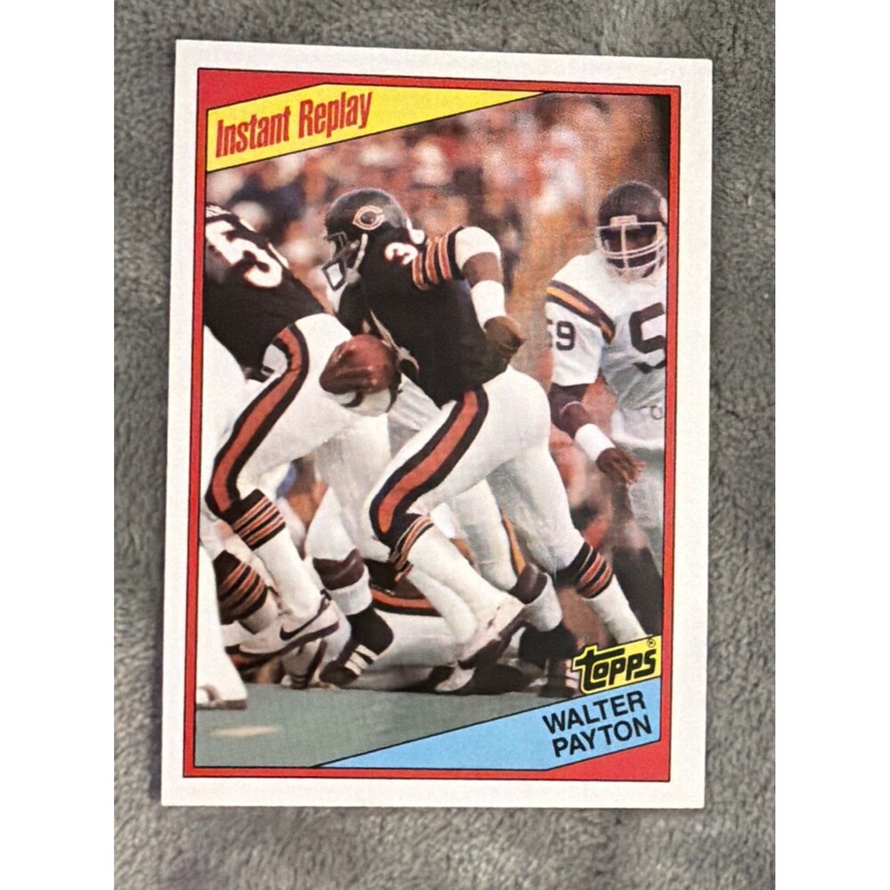 1984 Topps - Instant Replay Walter Payton #229